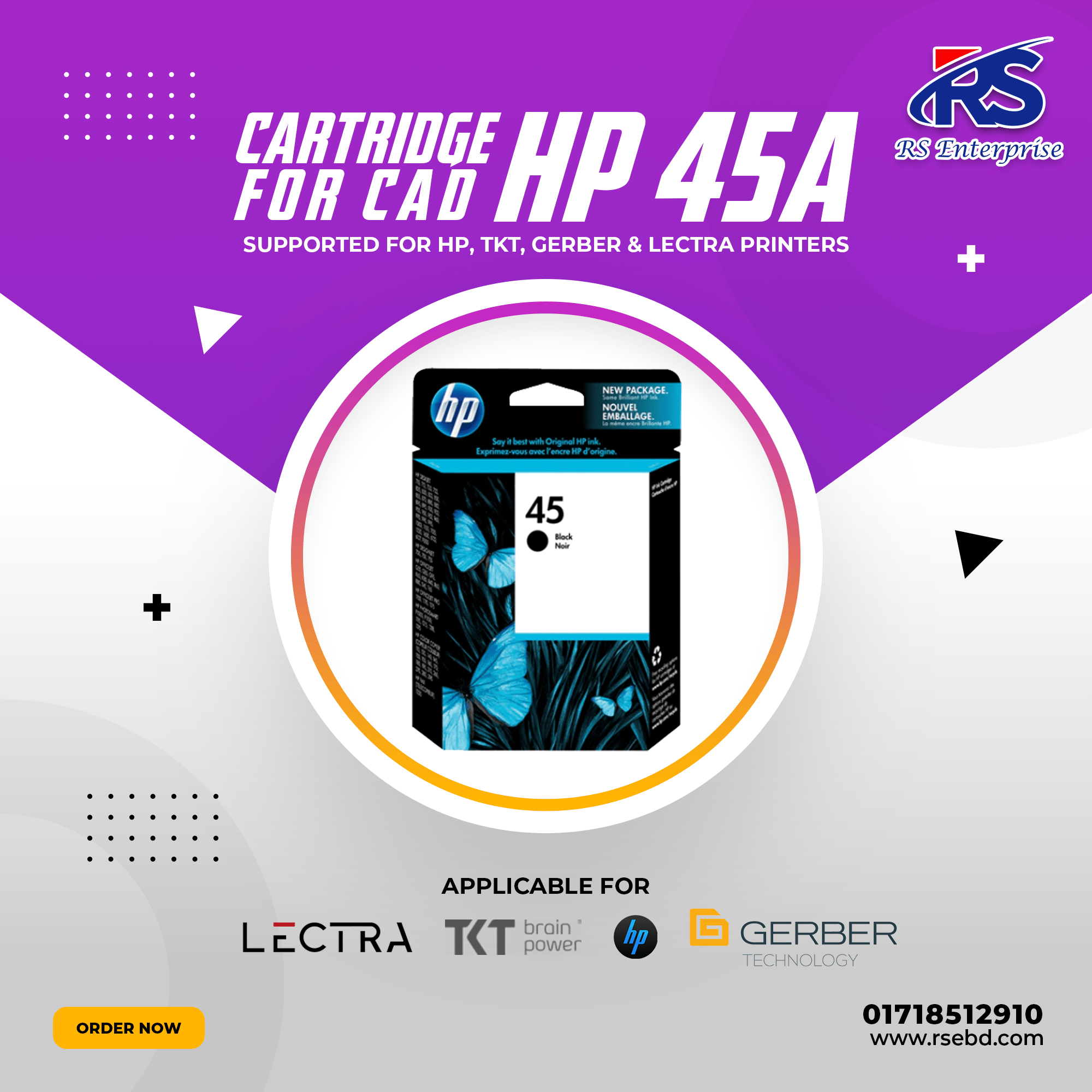 HP 45A Cartridge for CAD